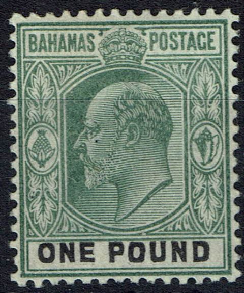 Image of Bahamas SG 70 LMM British Commonwealth Stamp